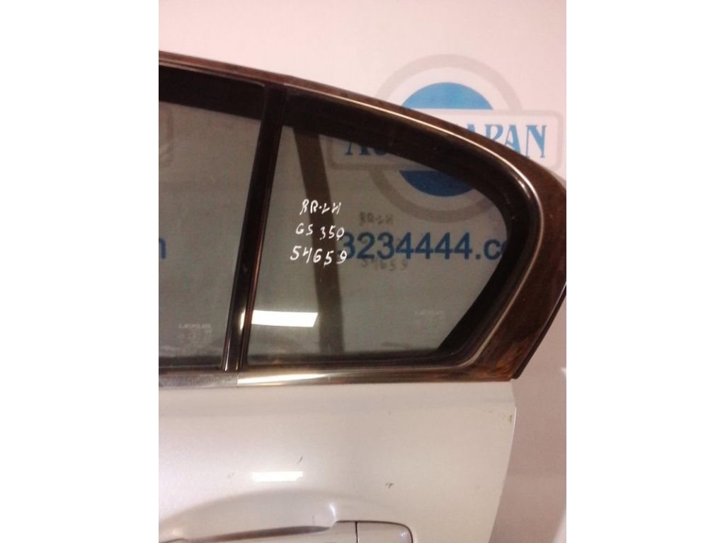 68124-30551 | Скло дверей глухе задн. лів. LEXUS GS350 GS300 05-11
