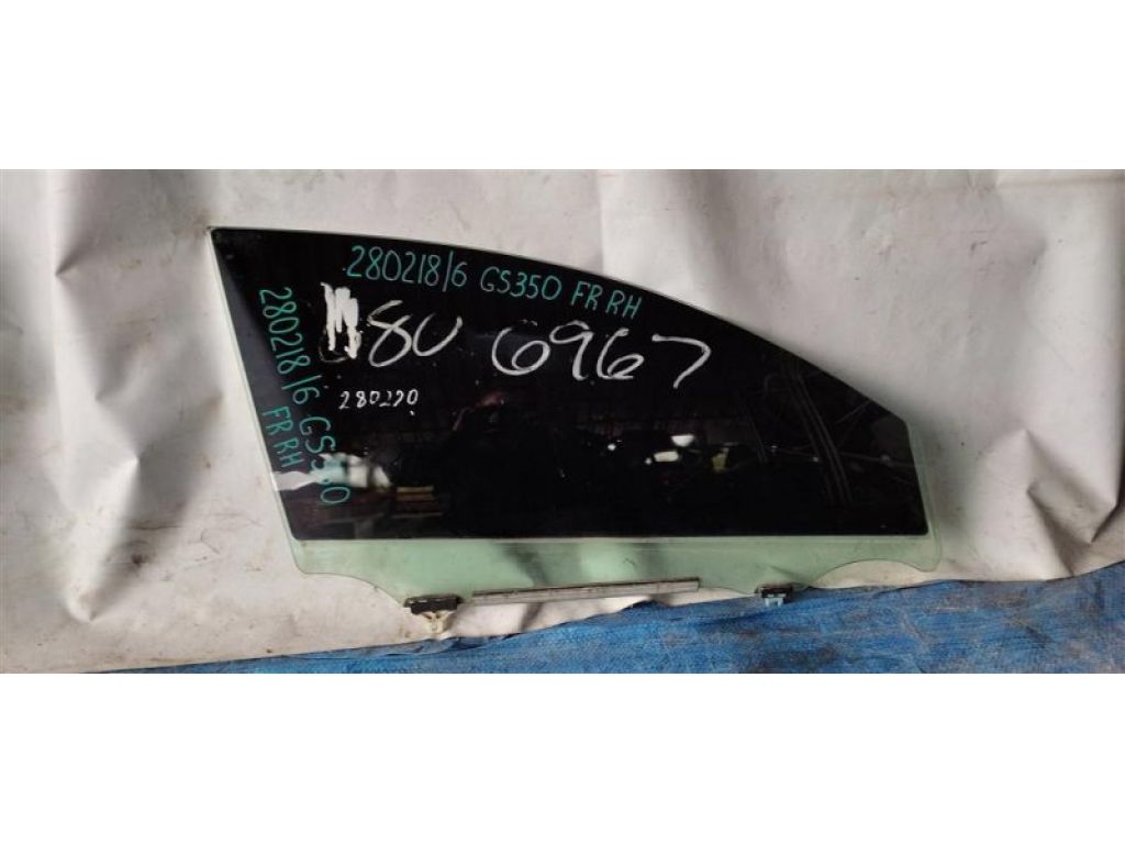 68101-30780 | Скло дверей передн. прав. LEXUS GS350 GS300 05-11