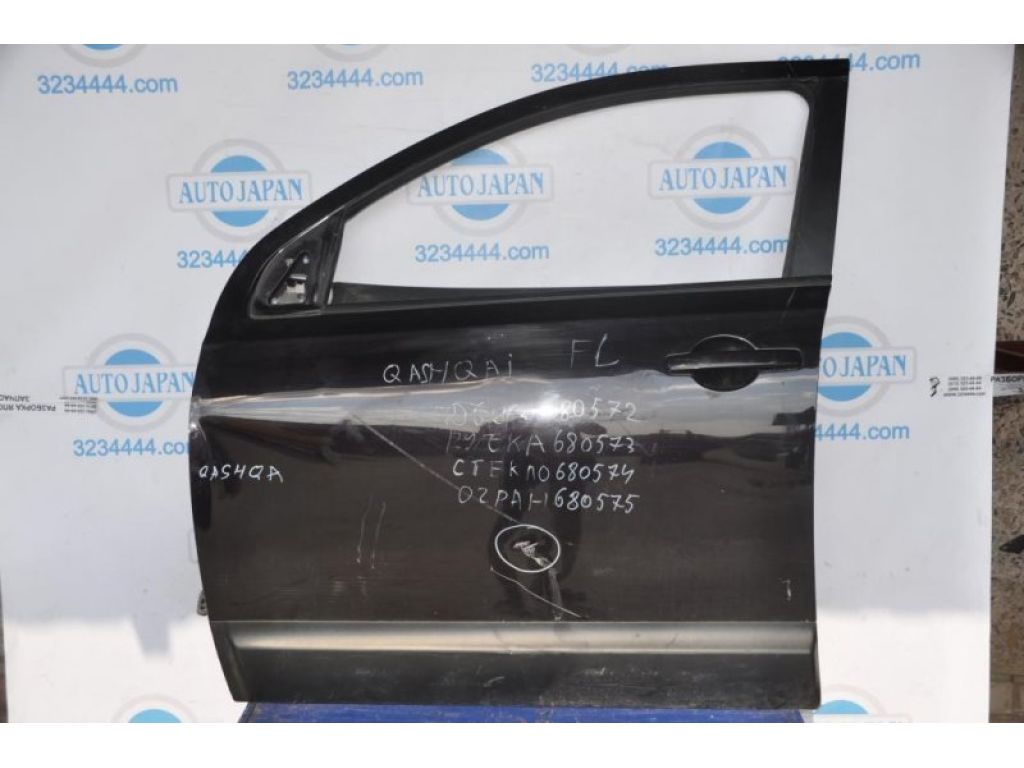 H0101-JD0M0 | Двері передн. лів. NISSAN QASHQAI 07-14