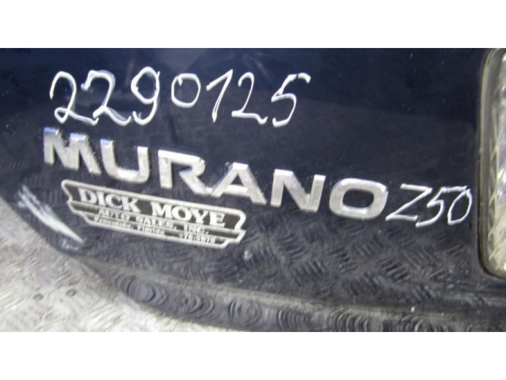 90100-CB80D | Крышка багажника NISSAN MURANO Z50 02-07 - Фото 2