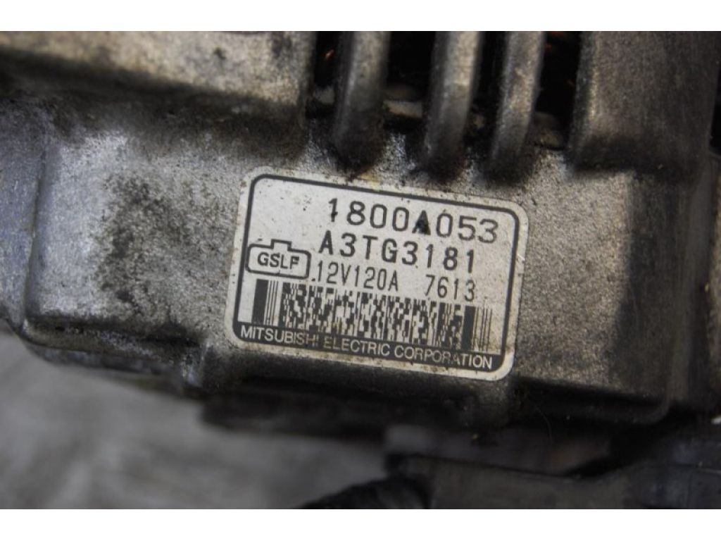 1800A053 | Генератор MITSUBISHI OUTLANDER XL 05-13 - Фото 2