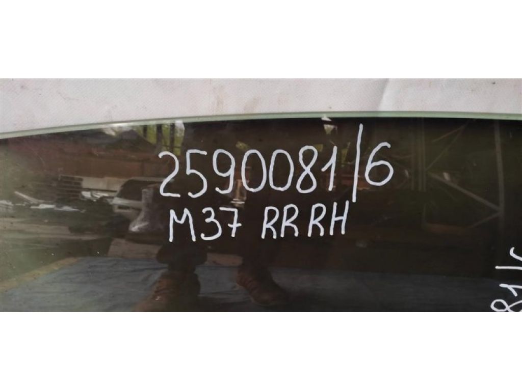 82300-1MA0A | Скло дверей задн. прав. INFINITI M25/M37/M56/Q70/M35H 10-16 - Фото 3