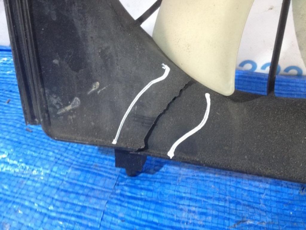 38615-RBB-003 | Дифузор вентилятора основного радіатора HONDA ACCORD CL7 / TSX 03-08 - Фото 2