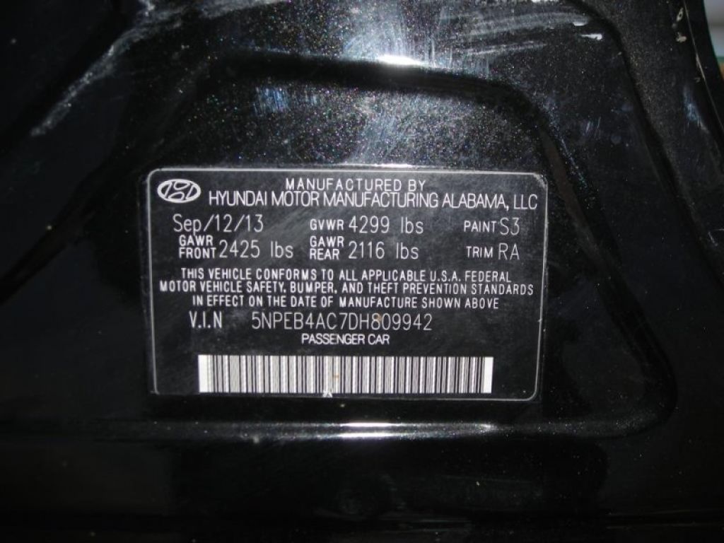 71312-3QD00 | Стойка кузова средняя лев. HYUNDAI SONATA YF 10-14 - Фото 3