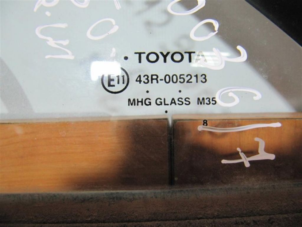68124-06130 | Скло дверей глухе задн. лів. TOYOTA CAMRY 50 12-15 - Фото 2