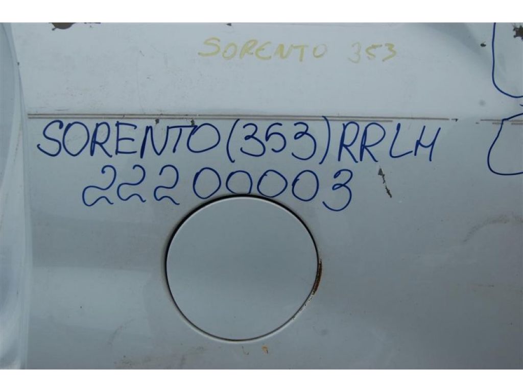 71503-1UC00 | Чверть кузова задня лів. KIA SORENTO XM 09-14 - Фото 2