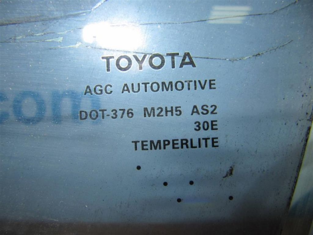 68102-06190 | Скло дверей передн. лів. TOYOTA CAMRY 50 12-15 - Фото 2