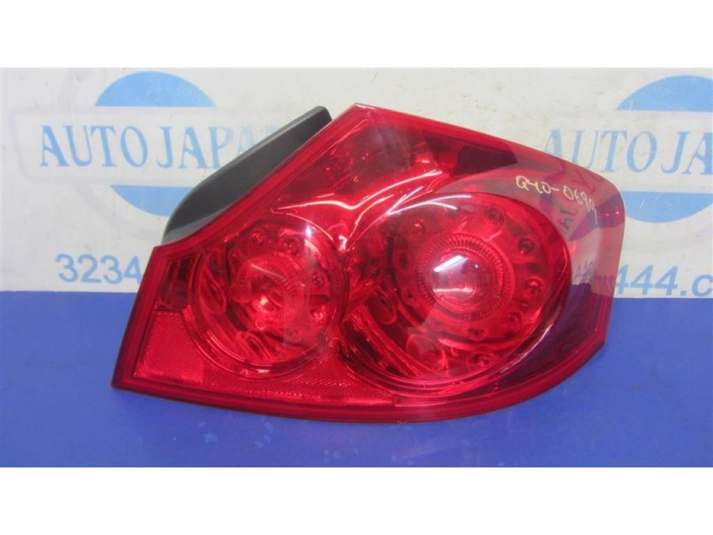26550-JK60D | Ліхтар зовнішній задн. прав. INFINITI G25/G35/G37/Q40 06-14