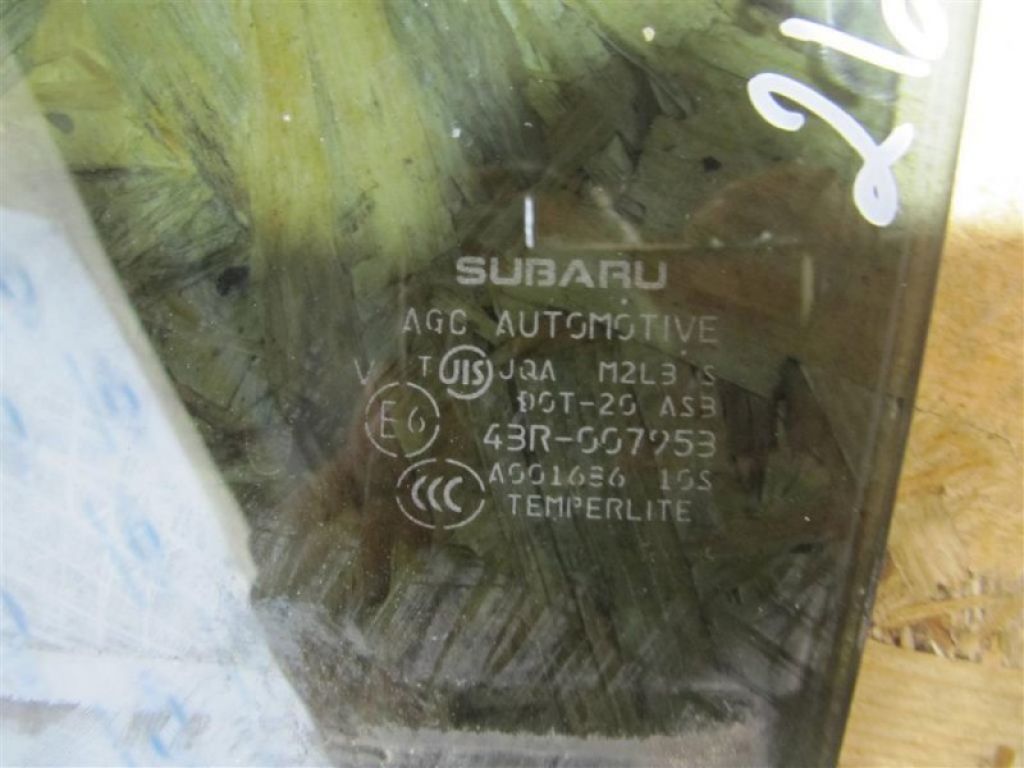 62011FJ032 | Скло дверей задн. лів. SUBARU CROSSTREK 12-17 - Фото 4