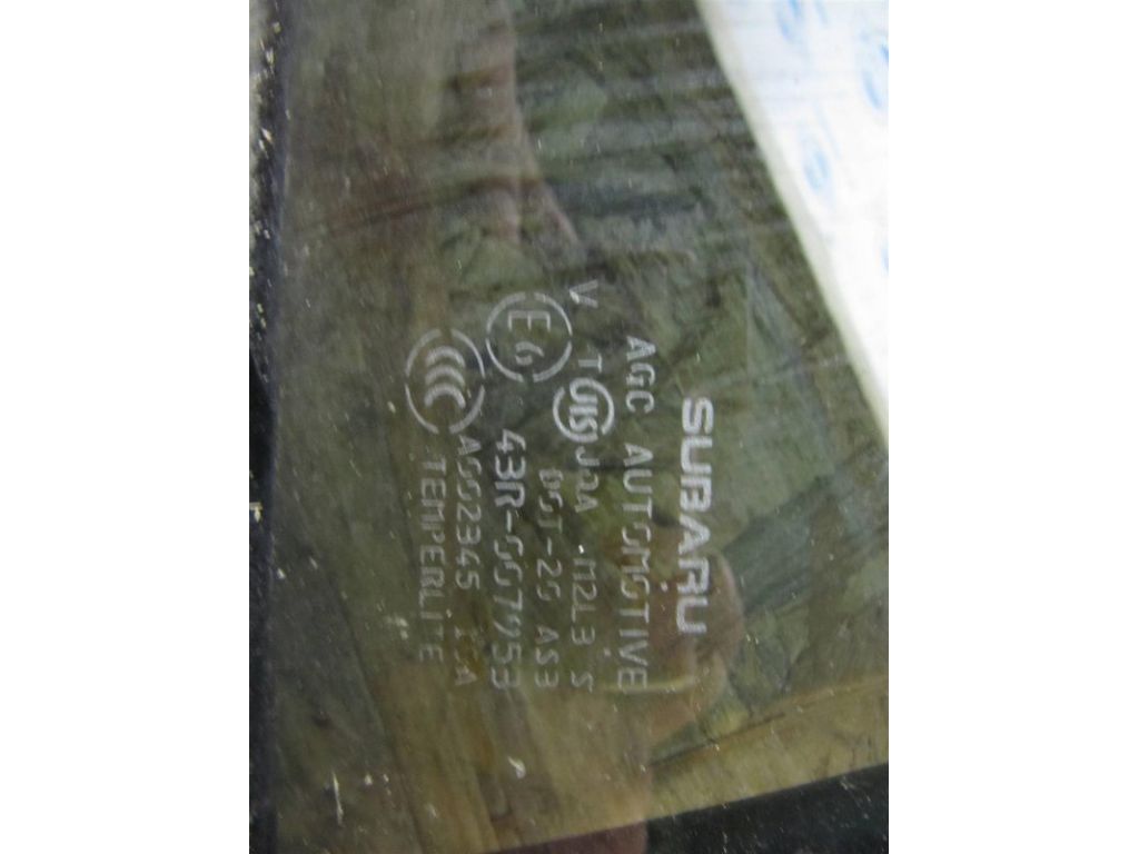 62012FJ230 | Скло дверей глухе задн. лів. SUBARU CROSSTREK 12-17 - Фото 4