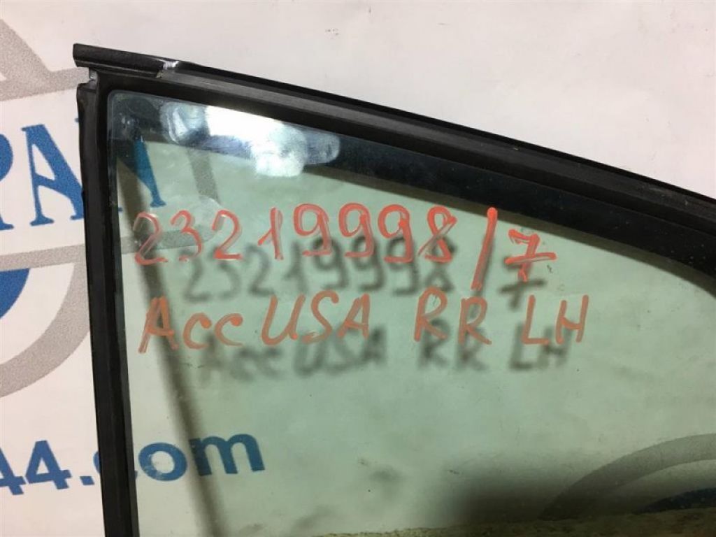 73455-TA5-A00 | Скло дверей глухе задн. лів. HONDA ACCORD USA 07-12 - Фото 2