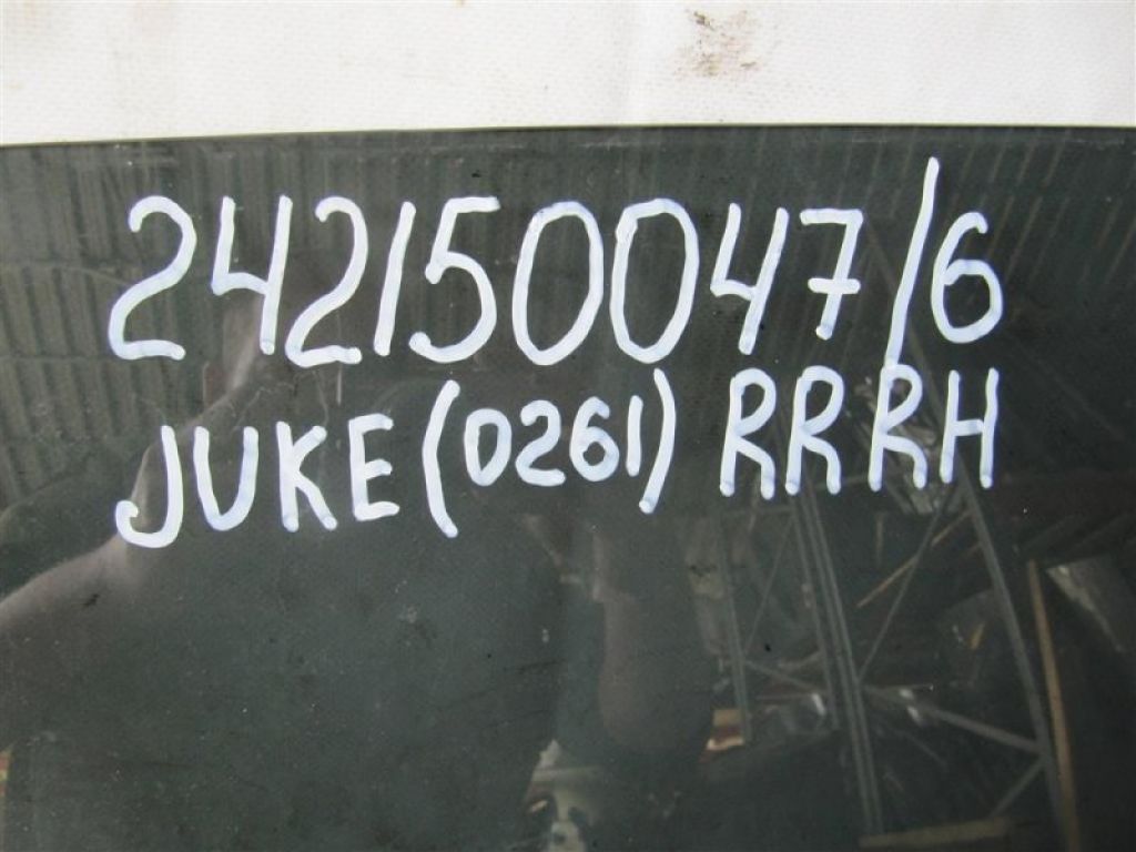 82300-1KA1A | Стекло двери задн. прав. NISSAN JUKE 10-19 - Фото 3