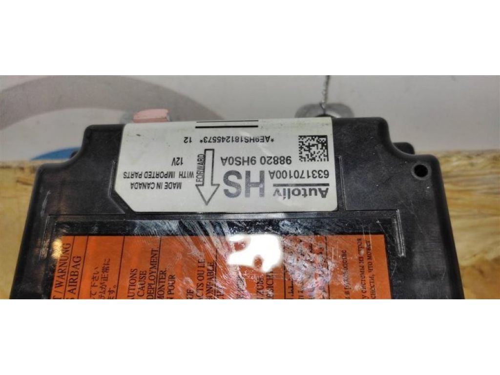 98820-9HS9A | Блок керування AIRBAG NISSAN ALTIMA L33 12-18 - Фото 2
