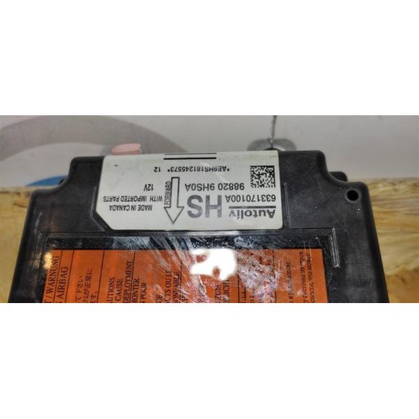 Блок керування AIRBAG NISSAN ALTIMA L33 12-18 98820-9HS9A — 2