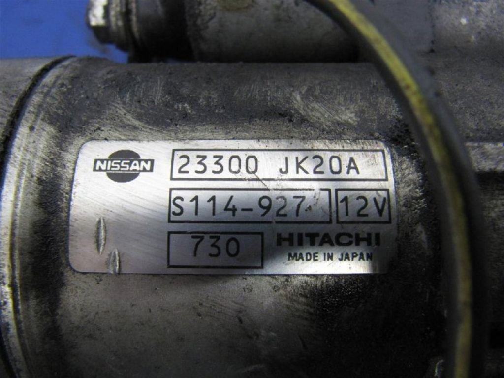 23300-JK20A | стартер INFINITI G25/G35/G37/Q40 06-14 - Фото 3