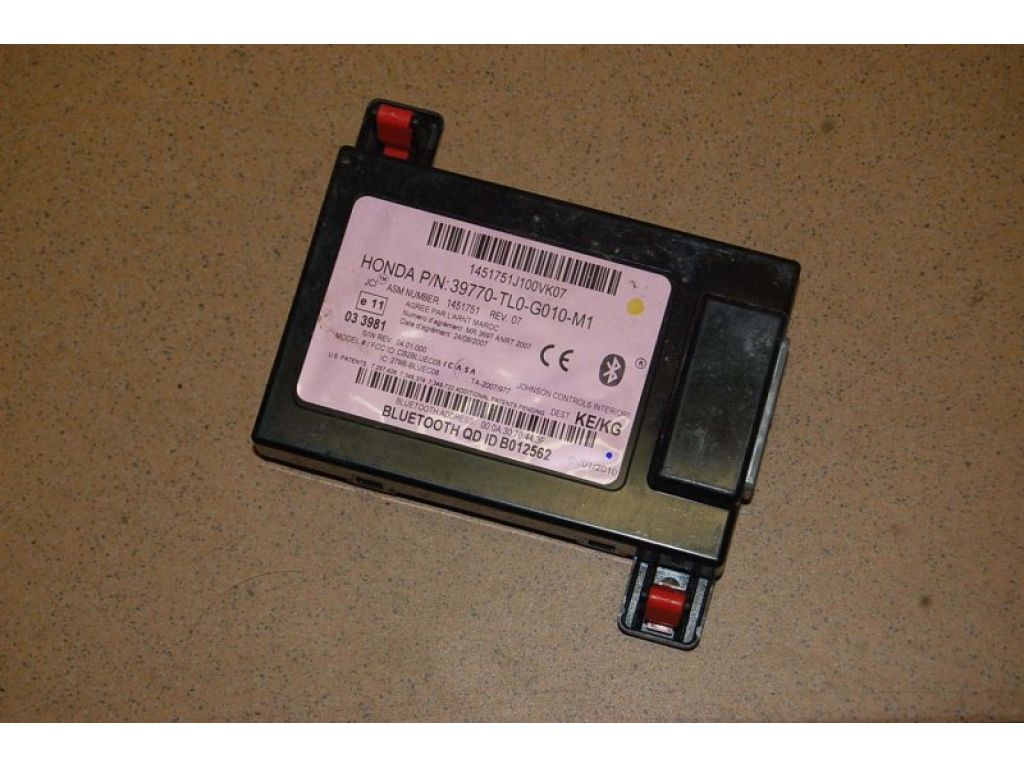 39770-TL0-G01 | Блок управления блютуз HONDA ACCORD CU8 / TSX 08-14