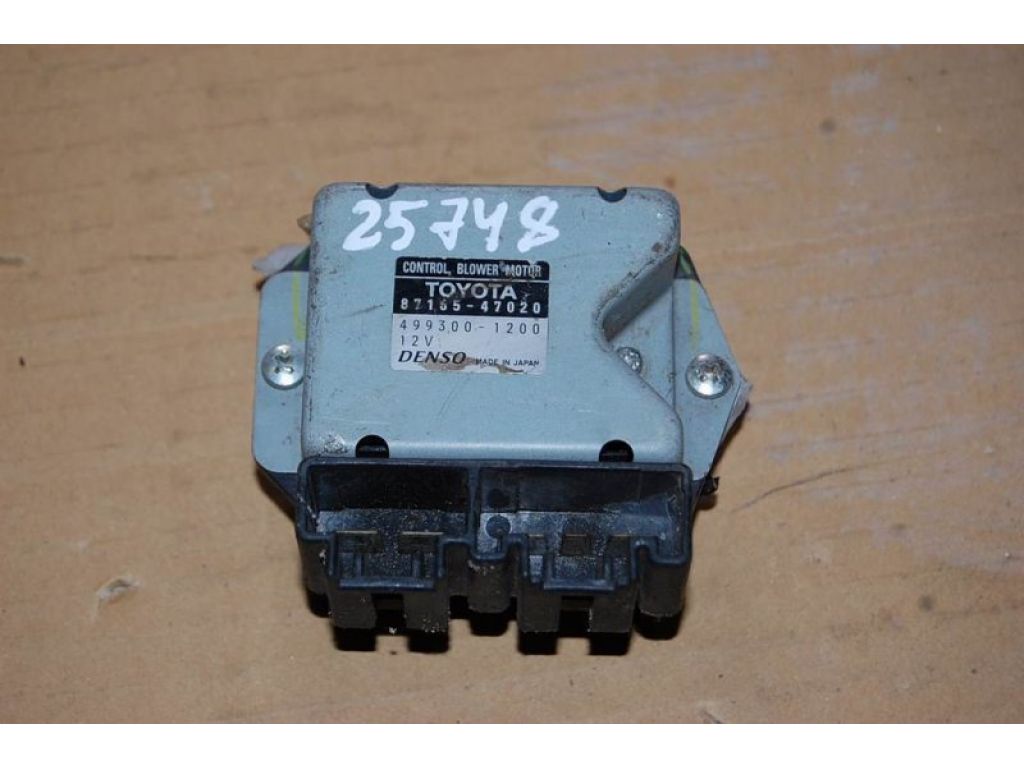 87165-47020 | Резистор печки TOYOTA PRIUS - 20 03-11