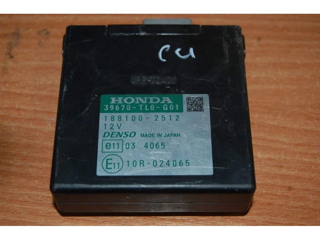 39670-TL0-G01 | Блок керування парктроніком HONDA ACCORD CU8 08-13