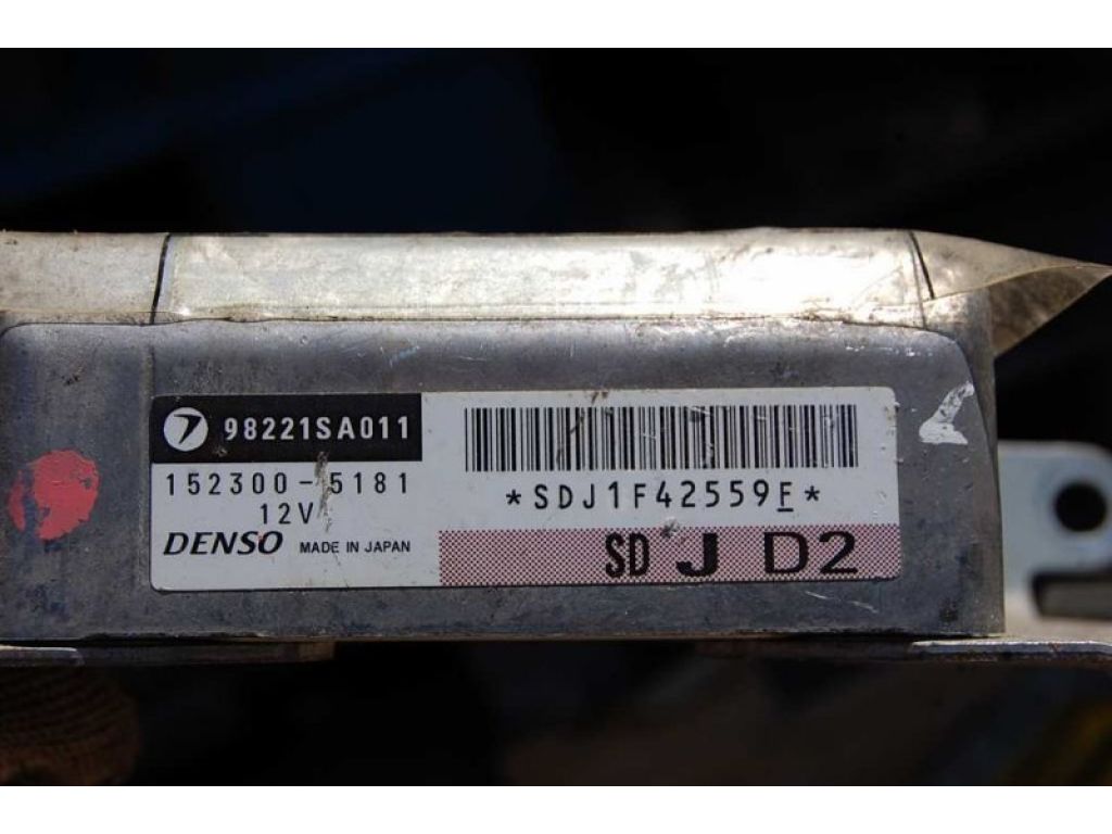 98221SA011 | Блок керування AIRBAG SUBARU FORESTER SG 02-07