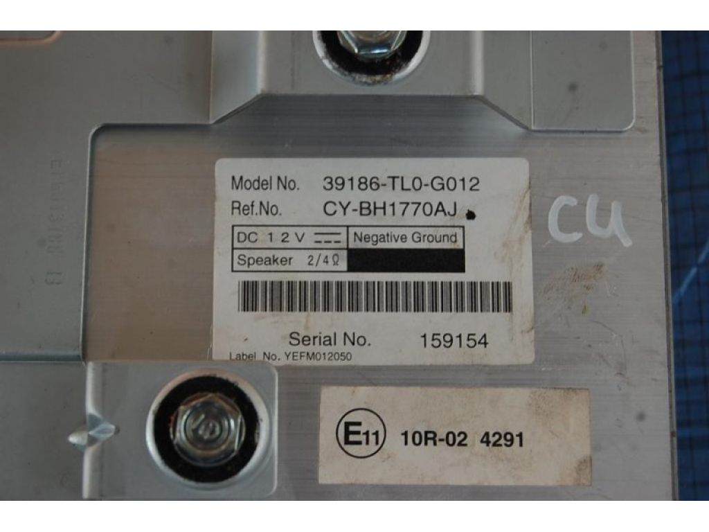 39186-TL0-G01 | Підсилювач звуку HONDA ACCORD CU8 08-13 - Фото 4