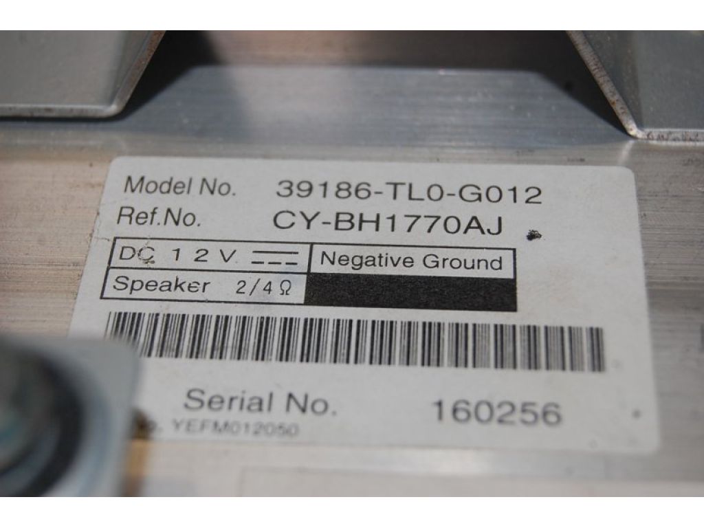 39186-TL0-G01 | Підсилювач звуку HONDA ACCORD CU8 / TSX 08-14 - Фото 4