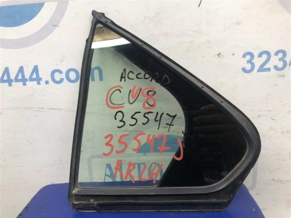 73455-TL0-E00 | Стекло двери глухое задн. лев. HONDA ACCORD CU8 / TSX 08-14