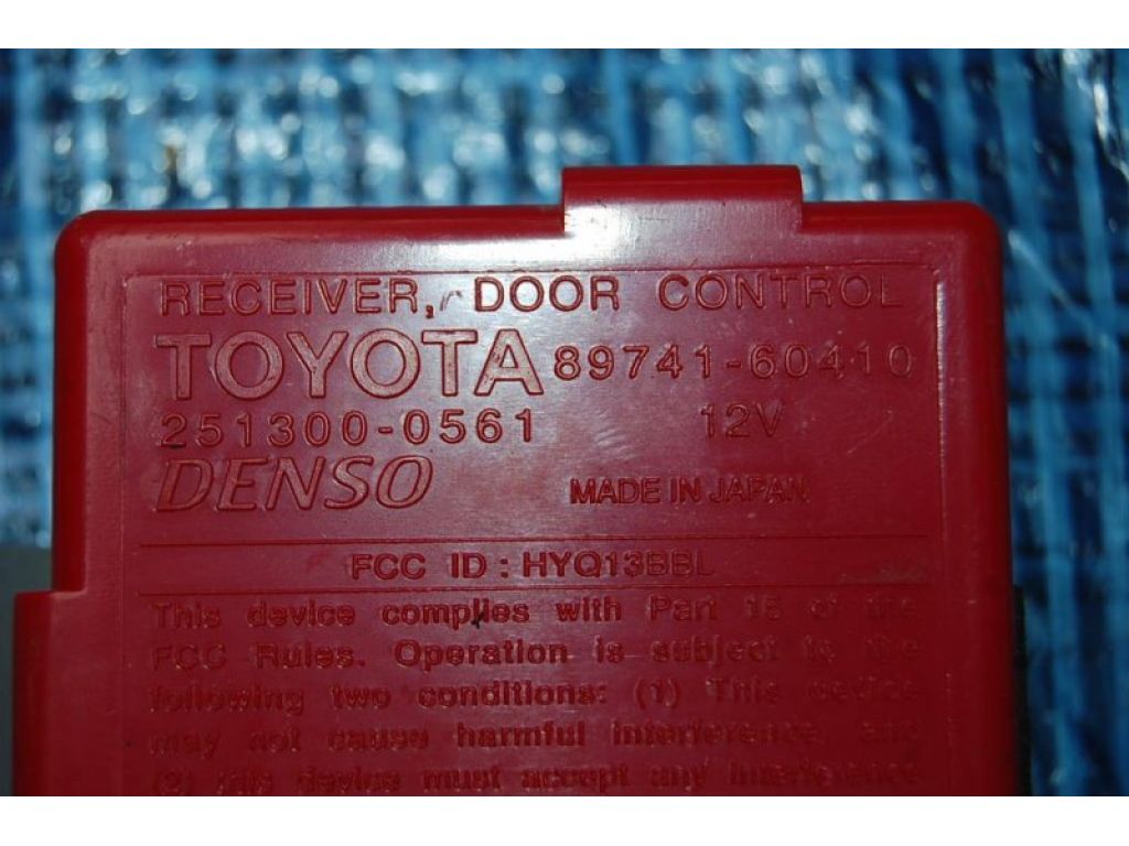 89741-60410 | Блок керування центральним замком LEXUS GX470 02-09 - Фото 4