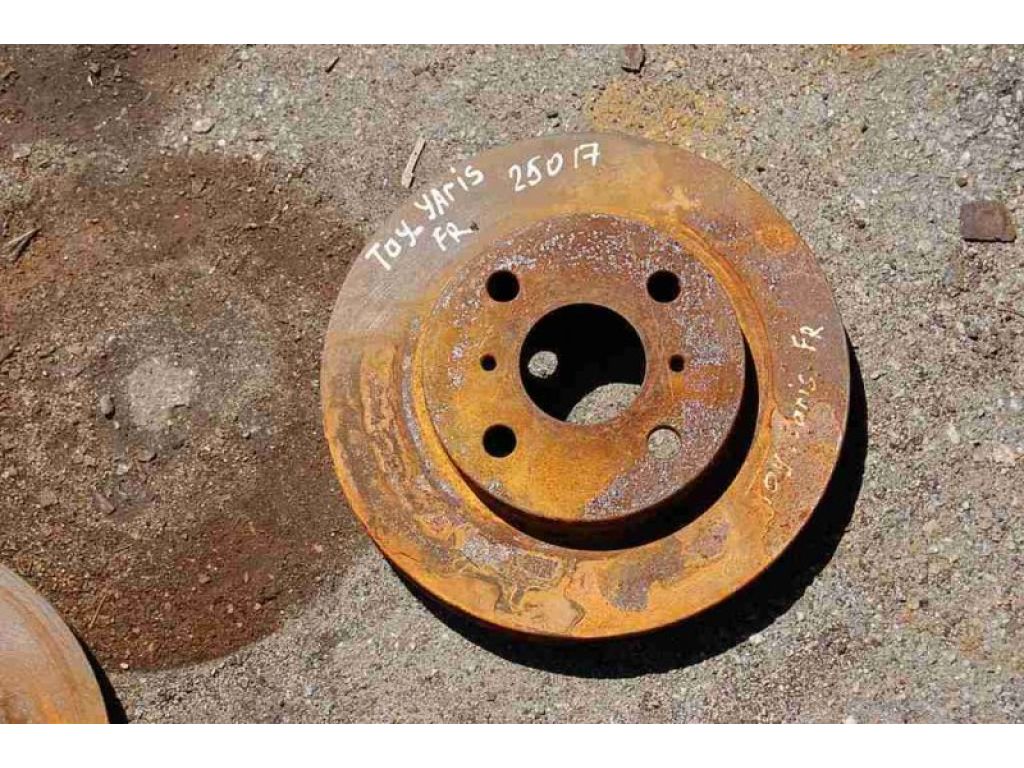 Тормозной диск передний TOYOTA YARIS 00-05