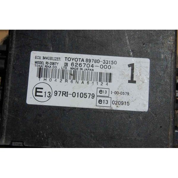 Блок іммобілайзера TOYOTA CAMRY 40 06-11 89780-33150 — 2