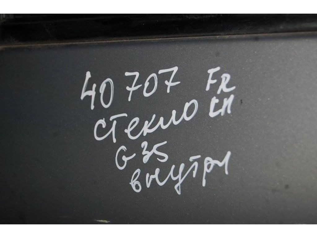 Стекло двери передн. лев. INFINITI G35 03-07
