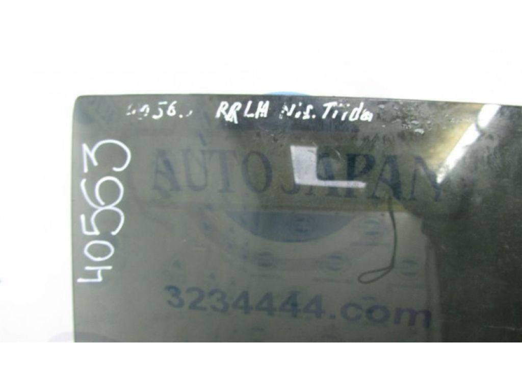 82301-EL000 | Скло дверей задн. лів. NISSAN TIIDA/VERSA C11 04-11 - Фото 2