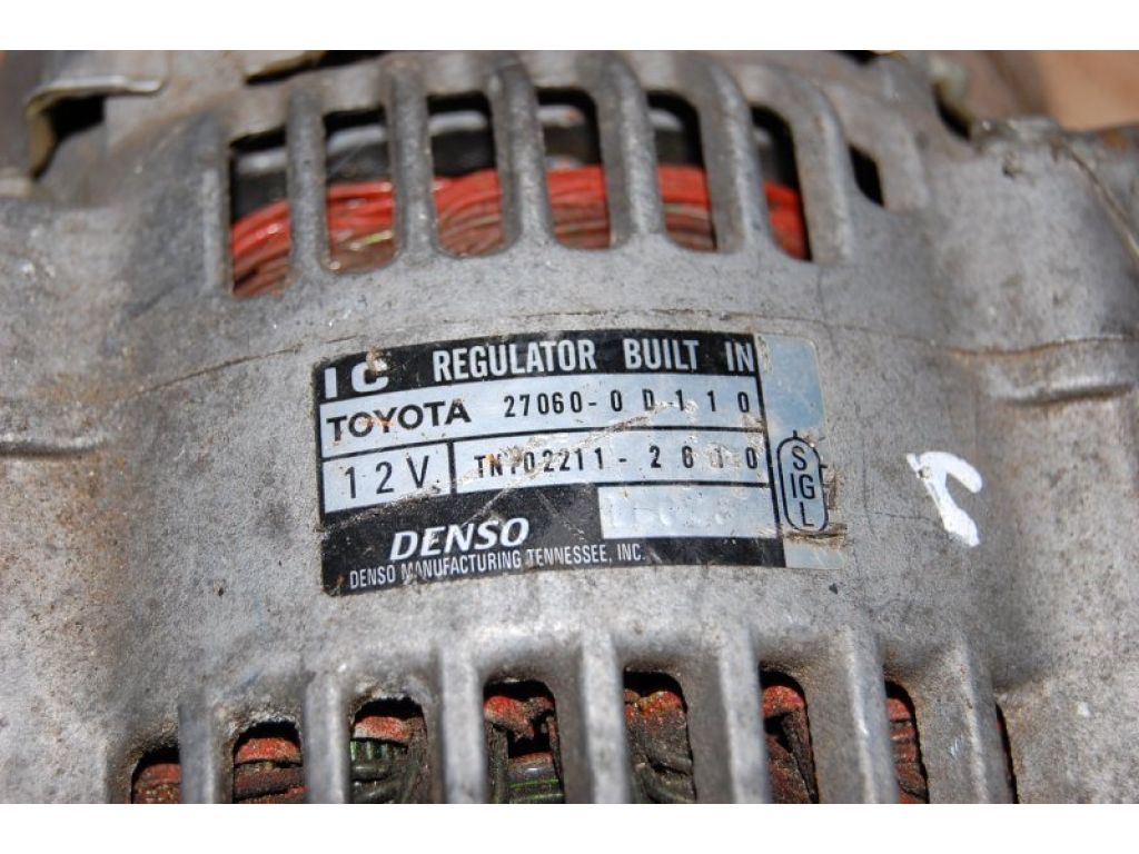 27060-0D110 | Генератор TOYOTA COROLLA E110 95-00 - Фото 4