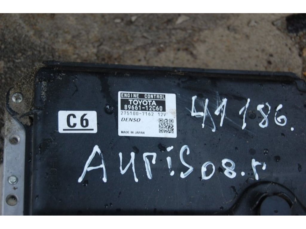 89661-12C60 | Блок керування двигуном TOYOTA AURIS 06-12 - Фото 2