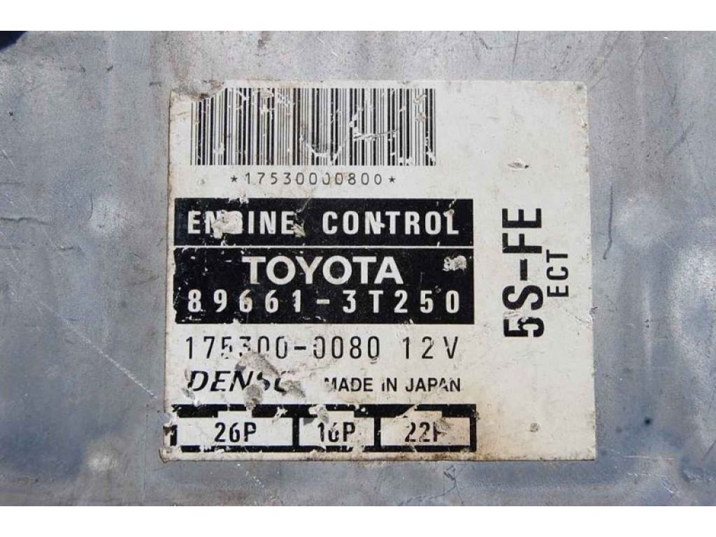 89661-3t250 | Блок керування двигуном TOYOTA CAMRY 20 96-02