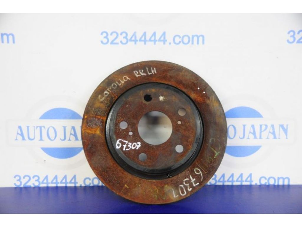 Гальмівний диск задній TOYOTA COROLLA E16 13-