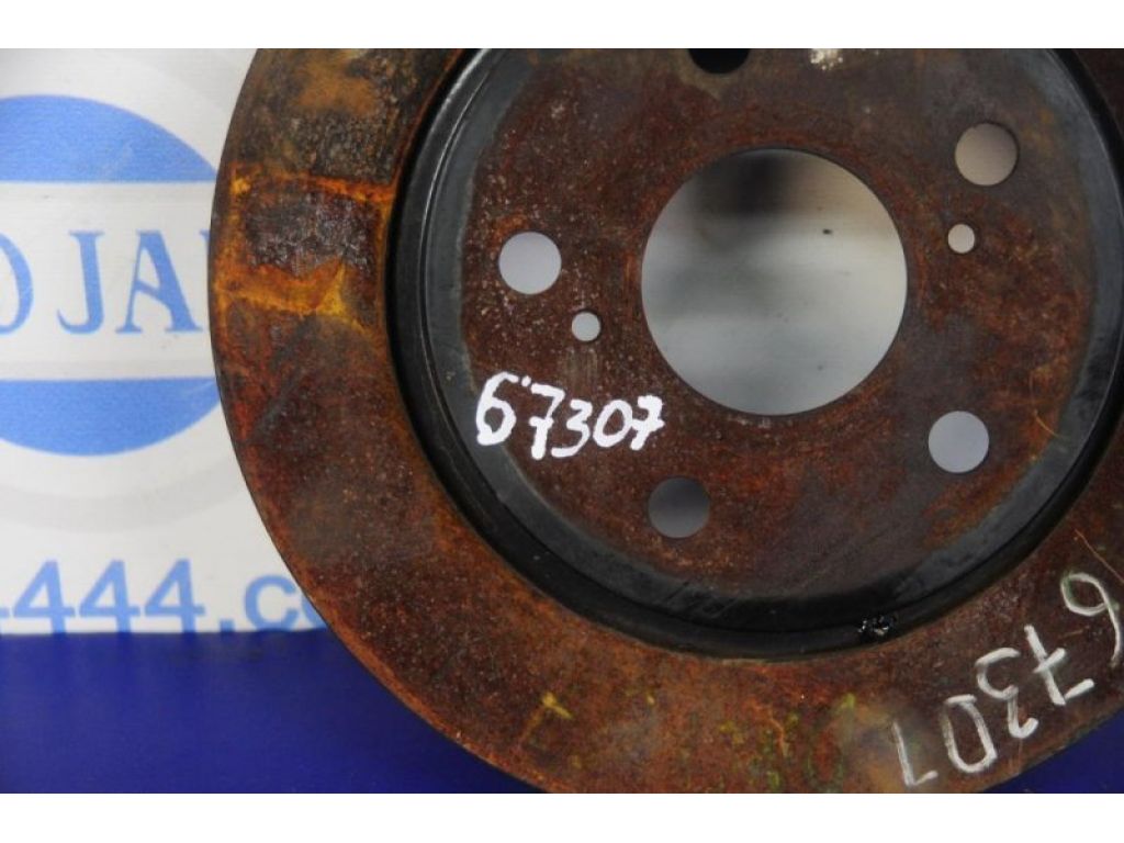 Гальмівний диск задній TOYOTA COROLLA E16 13- - Фото 2