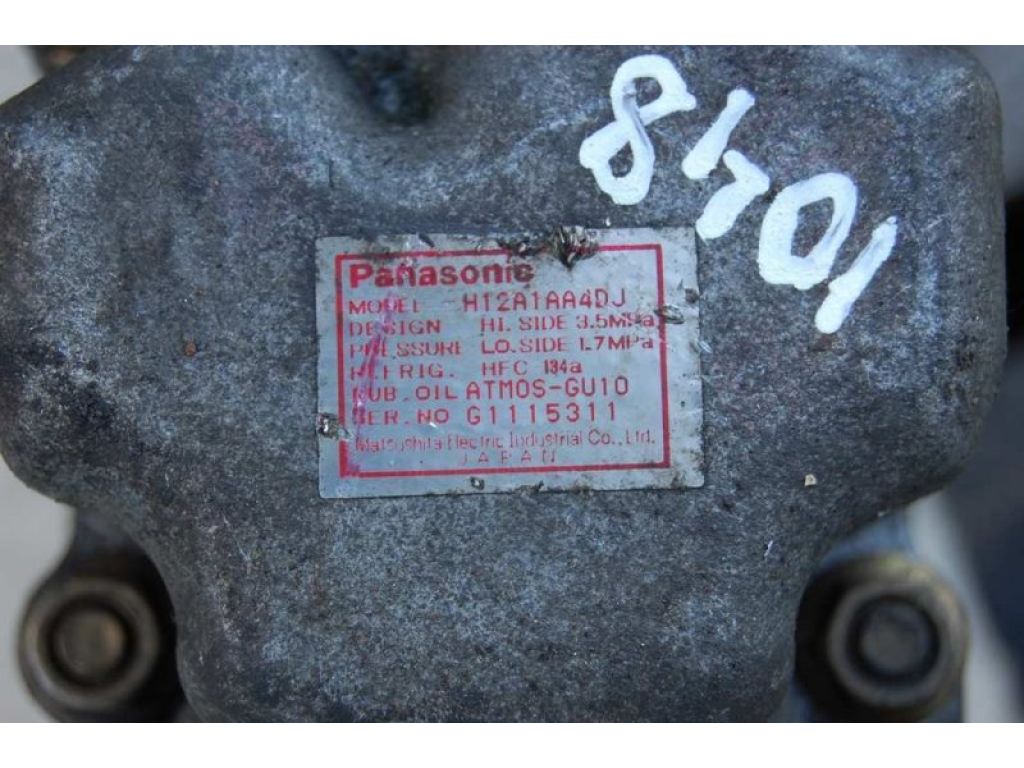 H12A1AA4DJ | Компрессор кондиционера MAZDA PREMACY 98-03 - Фото 3