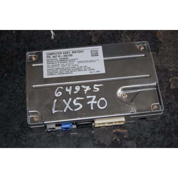 Блок керування телефоном LEXUS LX570 07-15 86710-0W100