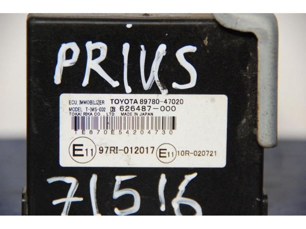 89780-47020 | Блок електронний TOYOTA PRIUS - 30 09-17 - Фото 2