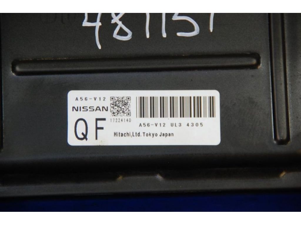 A56 V12 UL3 4305 | Блок керування двигуном NISSAN X-TRAIL T30 01-07 - Фото 2