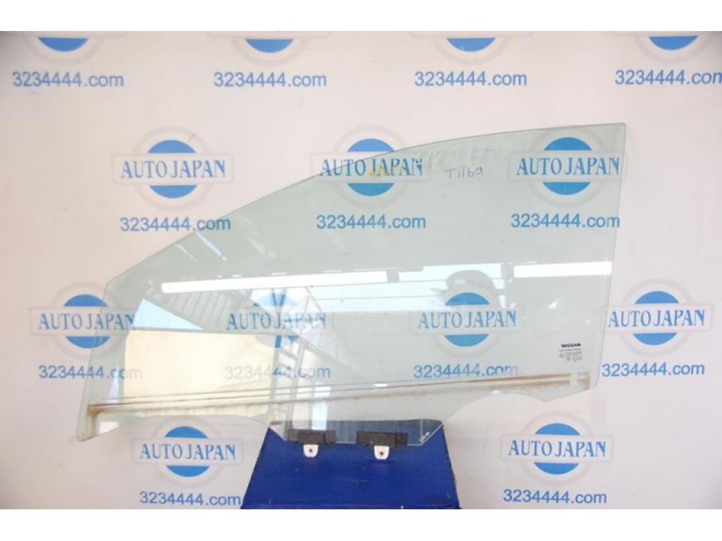 80301-ED000 | Скло дверей передн. лів. NISSAN TIIDA/VERSA C11 04-11
