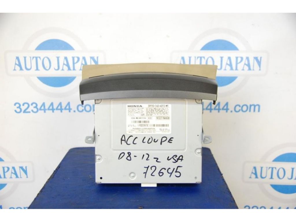 39110-TA0-A01ZB | CD-чейнджер HONDA ACCORD USA 07-12 - Фото 2