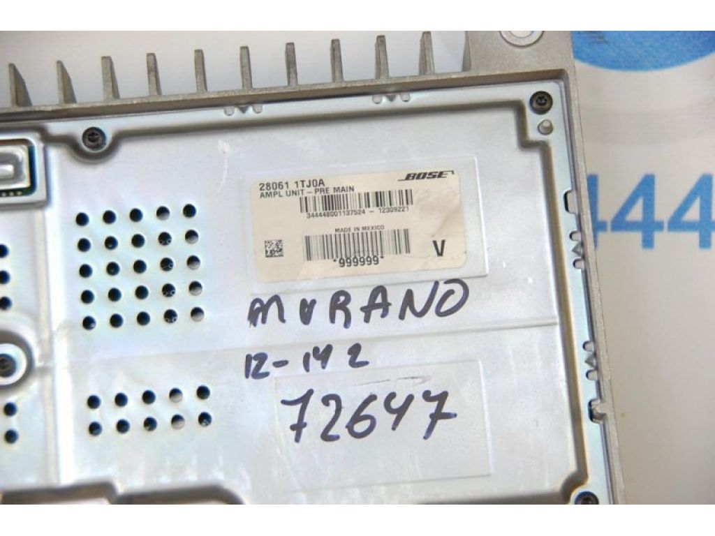 28061-ITJ0A | Усилитель звука NISSAN MURANO Z51 07-14 - Фото 3