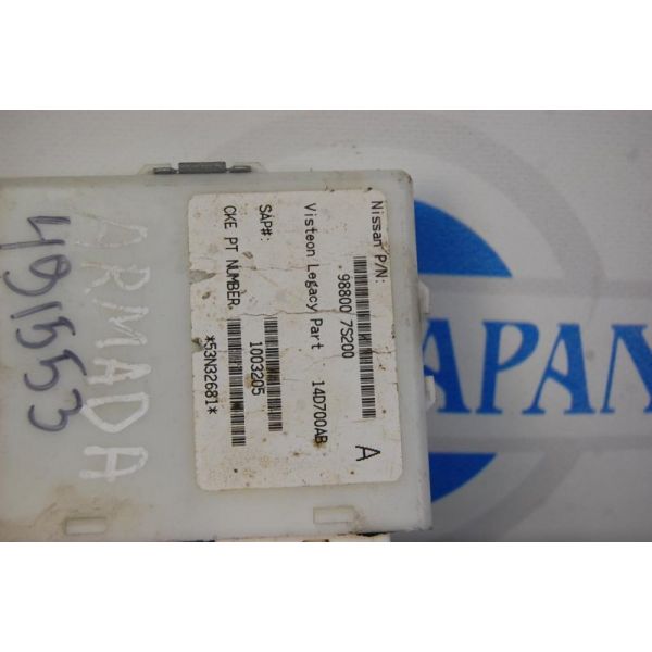 Блок електронний NISSAN QX56 / TITAN / ARMADA 04-16 98800-7S200 — 2
