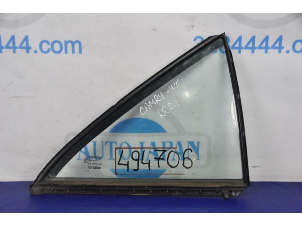 68123-33060 | Стекло двери глухое задн. прав. TOYOTA CAMRY 40 06-11