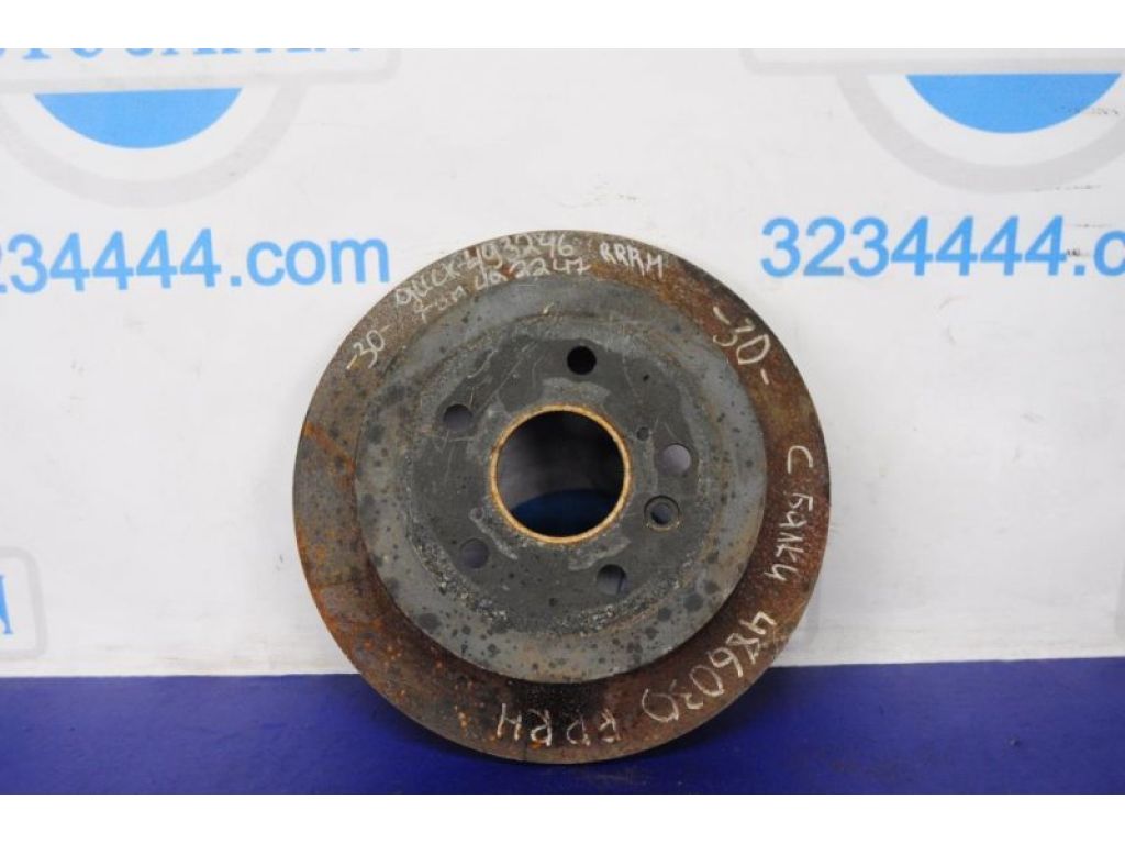 42431-06050 | Гальмівний диск задній TOYOTA CAMRY 30 02-06