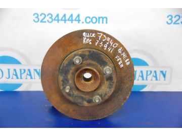 Гальмівний диск передній прав. NISSAN ALMERA 03-09