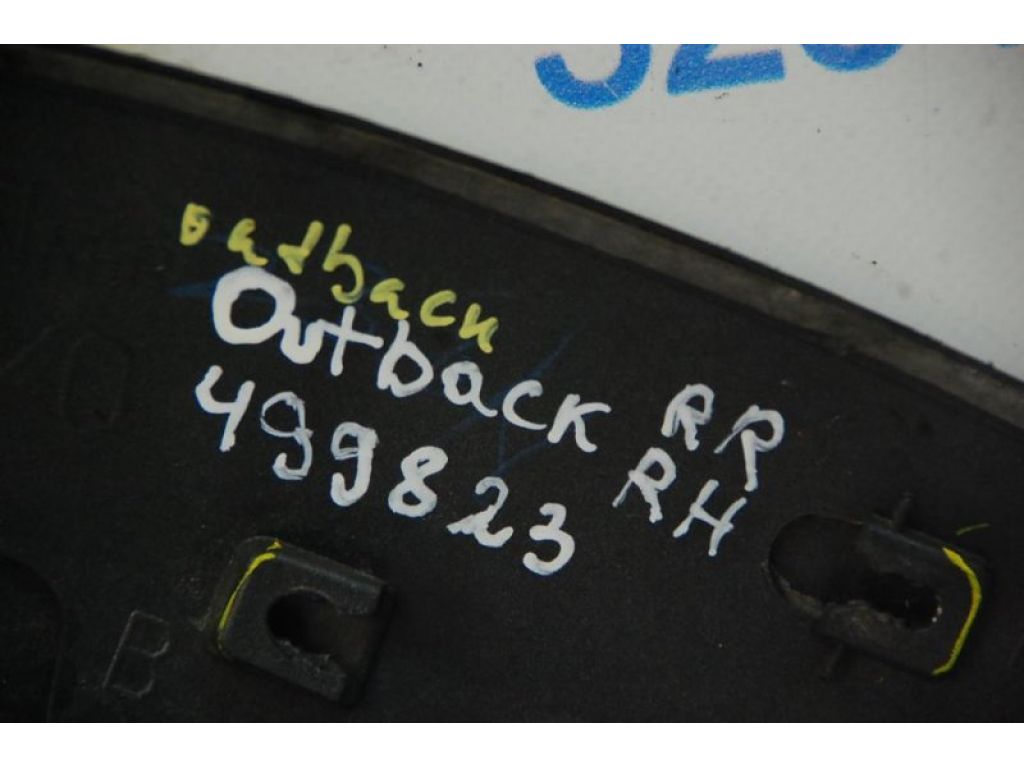 Накладка крила (розширювач арки) SUBARU OUTBACK 09-14 BR - Фото 2