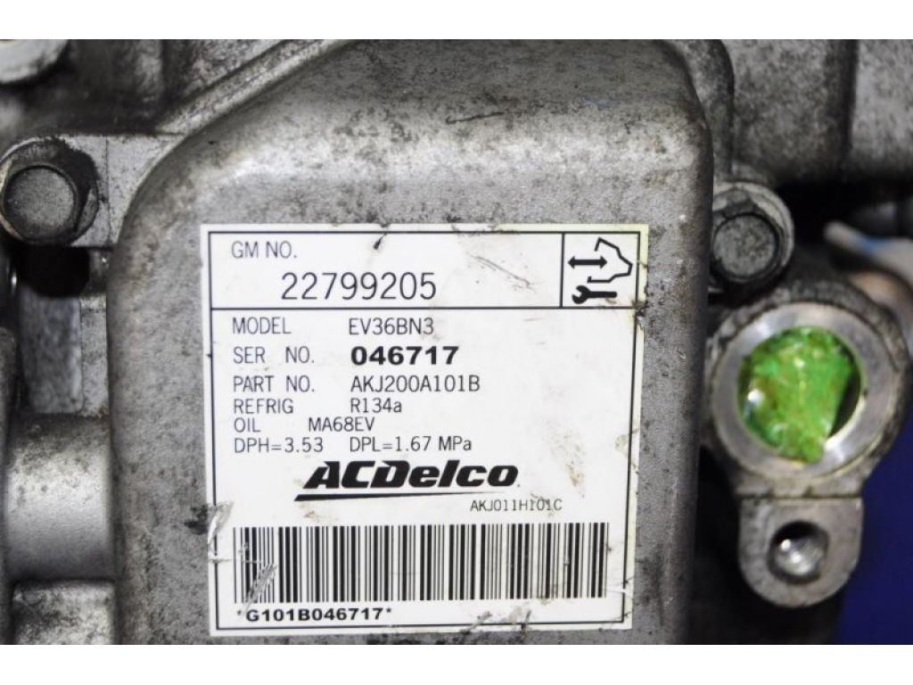 22799205 | Компрессор кондиционера CHEVROLET VOLT 10-15 - Фото 4