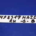 BN8V-50-7R0F | Пластик під лобове скло / Жабо прав. MAZDA 3 BK 03-08 - Прев'ю 3